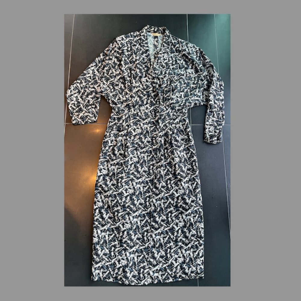 Azur women's patterned midi dress "L"